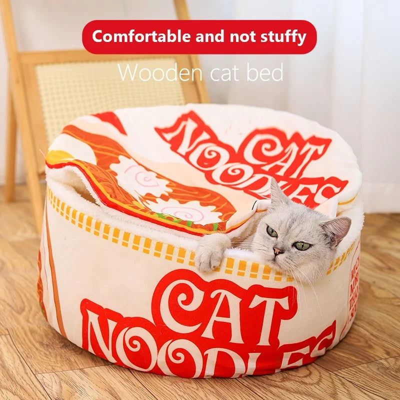 Ramen Nest Cat Bed