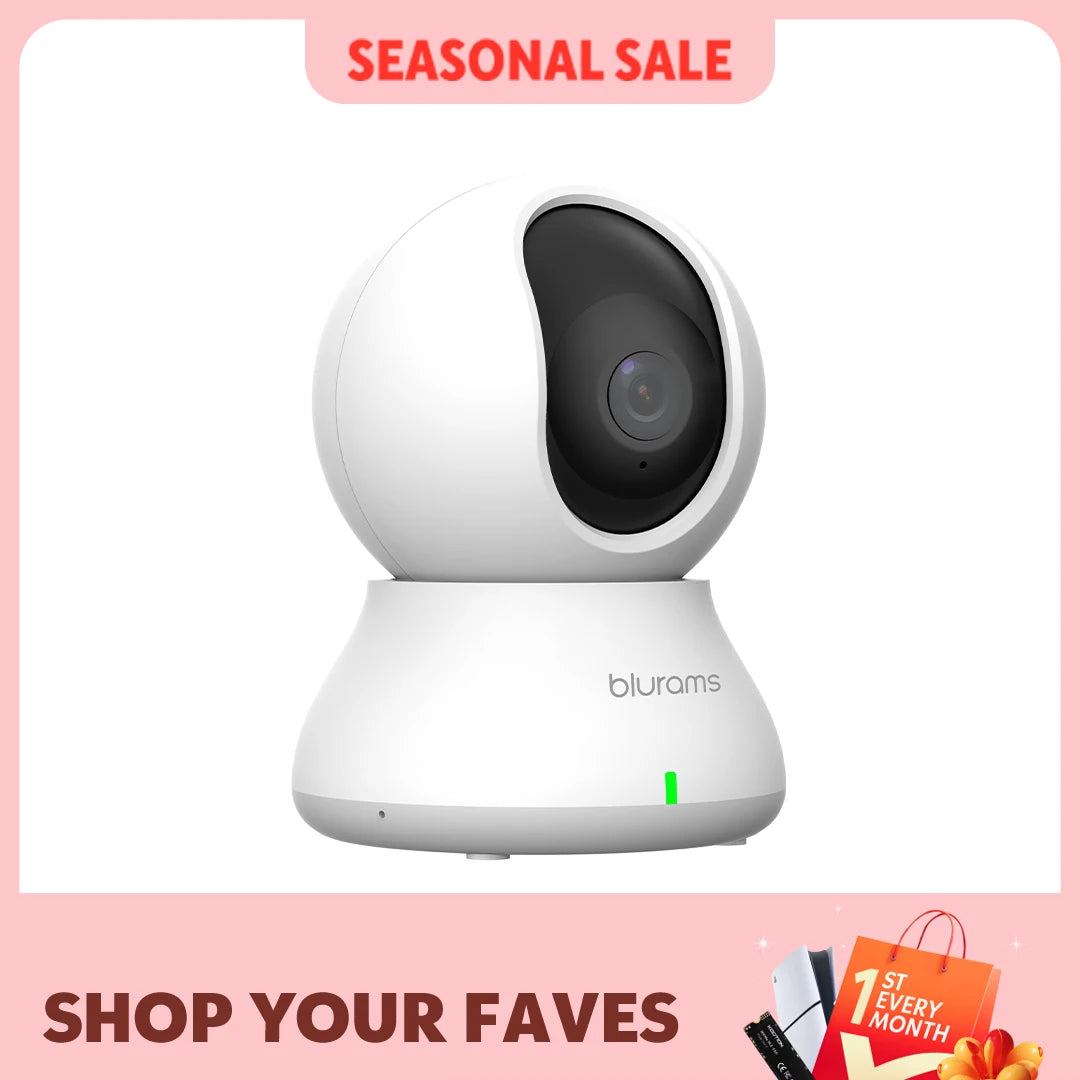 2K WiFi Pet Camera – 360° PTZ