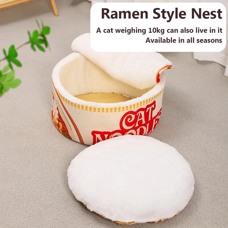 Ramen Nest Cat Bed
